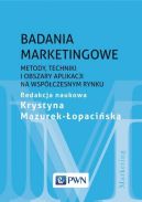 Ok�adka - Badania marketingowe. Metody, techniki i obszary aplikacji na wsp�czesnym rynku