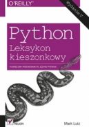 Okadka ksiki - Python. Leksykon kieszonkowy