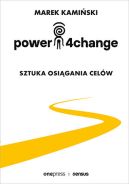 Okadka ksiki - Power4Change. Sztuka osigania celw