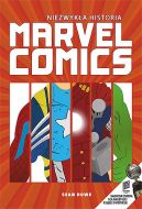 Okadka ksiki - Niezwyka historia Marvel Comics