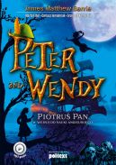 Okadka ksizki - Peter and Wendy. Piotru Pan w wersji do nauki angielskiego