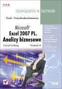 Okładka - Microsoft Excel 2007 PL. Analizy biznesowe. Rozwiązania w biznesie. Wydanie III
