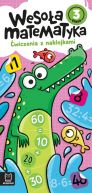 Okadka ksizki - Wesoa matematyka. wiczenia z naklejkami. Klasa 3