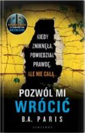 Okładka ksiązki - Pozwól mi wrócić