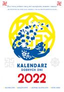 Okadka ksizki - Kalendarz dobrych dni 2022. Soneczny, ksiycowy, soneczny chiski, Feng Shui