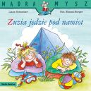 Okadka ksizki - Mdra Mysz. Zuzia jedzie pod namiot
