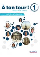 Okładka - A ton tour ! 1 podręcznik wieloletni do języka francuskiego, klasa 7, numer MEiN