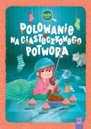 Okładka - Polowanie na Ciasteczkowego Potwora. Duże litery