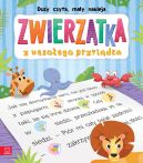 Okładka - Duży czyta, mały nakleja. Zwierzątka z wesołego przylądka