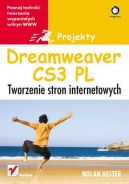 Okadka ksizki - Dreamweaver CS3. Tworzenie stron internetowych. Projekty