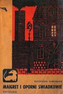 Okadka ksizki - Maigret i oporni wiadkowie