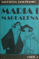 Okadka ksizki - Maria i Magdalena (Cz 2) 