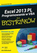 Okadka - Excel 2013 PL. Programowanie w VBA dla bystrzakw