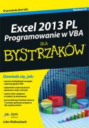 Okładka - Excel 2013 PL. Programowanie w VBA dla bystrzaków