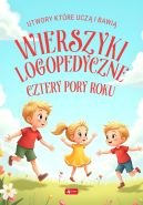 Okadka ksizki - Wierszyki logopedyczne. Cztery pory roku