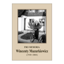 Ok�adka - Pro memoria. Wincenty Mazurkiewicz