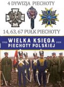 Okadka ksizki - 4 Dywizja Piechoty. 14,63,67 Puk Piechoty