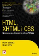Ok�adka - HTML, XHTML i CSS. Nowoczesne tworzenie stron WWW