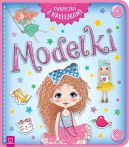 Okadka - Modelki. Ksieczka z naklejkami