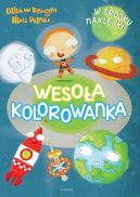 Okładka ksiązki - Heniś. Wesoła kolorowanka z naklejkami