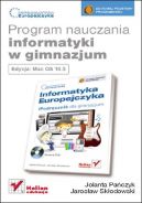Okadka ksizki - Informatyka Europejczyka. Program nauczania informatyki w gimnazjum. Edycja Mac OS 10.5