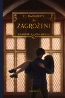 Okładka - Akademia Cimmeria. Zagrożeni [wyd. 2, 2024]