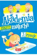 Okadka ksizki - Akademia malucha. 3-latek rysuje