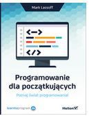 Ok�adka - Programowanie dla pocz�tkuj�cych