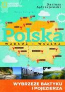 Okadka ksizki - Polska wzdu i wszerz . Wybrzee Batyku i pojezierza