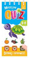 Okładka - Magiczny quiz z żółwikiem. Dotknij i sprawdź, od 5 lat
