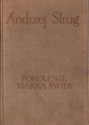 Okadka ksizki - Pokolenie Marka widy