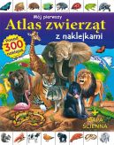 Okadka ksizki - Mj pierwszy atlas zwierzt z naklejkami