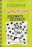 Okadka ksizki - Dziennik cwaniaczka 8 Zezowate szczcie