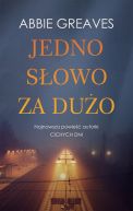 Okładka - Jedno słowo za dużo