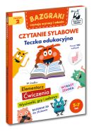 Ok�adka - Bazgraki czytaj� wyrazy i zdania. Czytanie sylabowe. Teczka edukacyjna. Kapitan Nauka