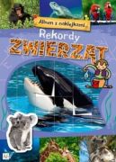 Okadka ksizki - Album z naklejkami. Rekordy zwierzt