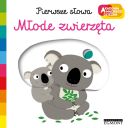 Okładka - Młode zwierzęta. Akademia mądrego dziecka. Pierwsze słowa