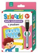 Okadka - Szlaczki  karty edukacyjne z pisakiem. 5+