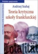 Okadka ksizki - Teoria krytyczna szkoy frankfurckiej