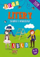 Okadka ksizki - Litery. Zgaduj i naklejaj