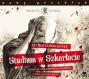 Okładka książki - Studium w szkarłacie