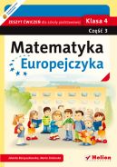 Ok�adka ksi�zki - Matematyka Europejczyka. Zeszyt �wicze� dla szko�y podstawowej. Klasa 4. Cz�� 3