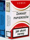 Okadka ksizki - Seria "Zamiast papierosw"