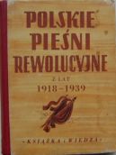 Okadka - Polskie Pieni Rewolucyjne z lat 1918-1939