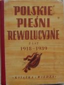 Ok�adka - Polskie Pie�ni Rewolucyjne z lat 1918-1939