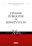 Okładka ksiązki - Finanse publiczne a Konstytucja