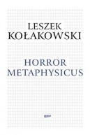 Okadka ksizki - Horror metaphysicus