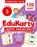 Okładka - EduKarty. Język angielski dla kl. 3