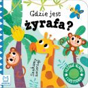 Ok�adka - Szukamy zwierz�t. Gdzie jest �yrafa? Filcowe klapki i lusterko