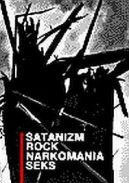 Okadka ksizki - Satanizm. Rock. Narkomania. Seks